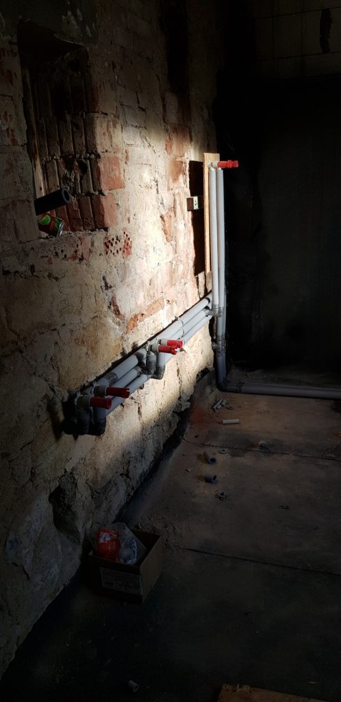 Jesenice, okr. Rakovník – Rekonstrukce ZTI a topení — fotografie 29